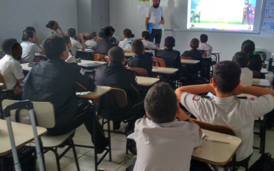 Projet Classcraft Suisse-Brésil : recueil de données à Uberlandia
