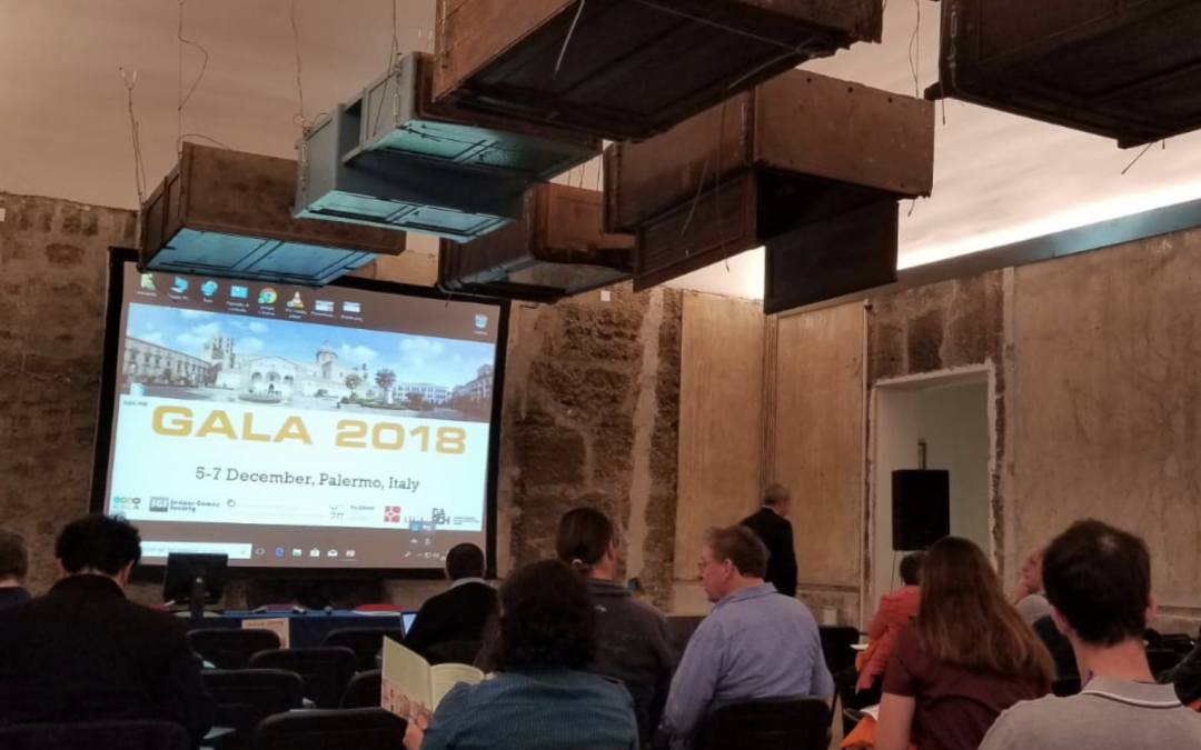 Conférence GALA (SGS) à Palerme (Italie) – jour 1 (05.12.18)