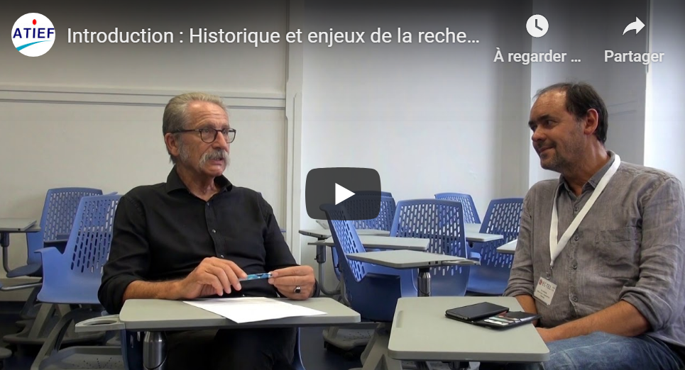 Historique et enjeux de la recherche en EIAH