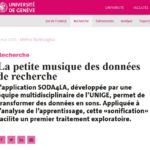 La petite musique des données…
