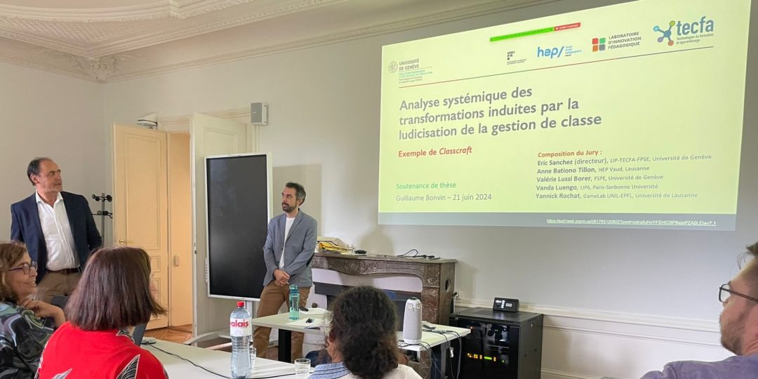 Modélisation de la ludicisation de la gestion de classe